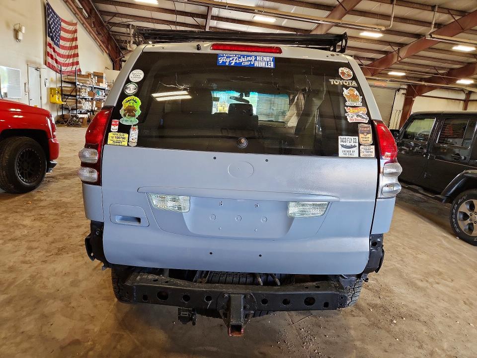 2004 Lexus Gx VIN JTJBT20X140046139 COPART salvage auction — ROLLOVER, Mi - Certificate Of Title, sold $850 on 2026-08-23 (photo 6)