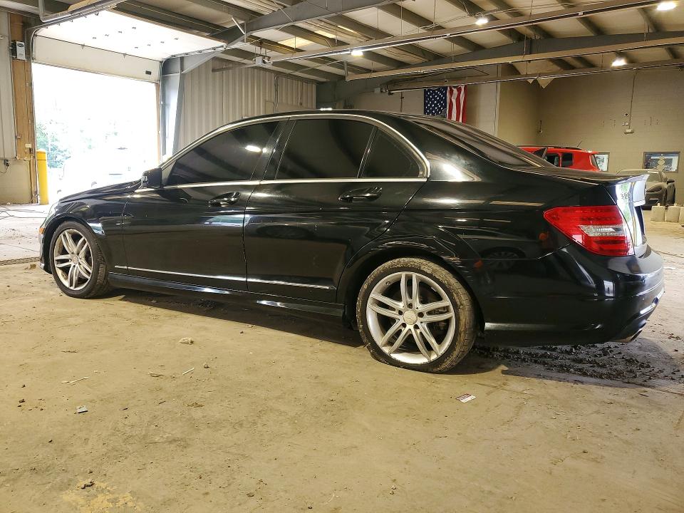 2013 Mercedes-benz C class VIN WDDGF8AB6DR265136 COPART salvage auction — FRONT END, PA - RECONSTRUCTED CLEAN, sold $400 on 2026-08-19 (photo 2)