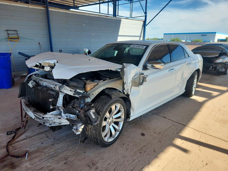 2019 Chrysler 300 VIN 2C3CCAEG2KH631299 COPART salvage auction — FRONT END, Az - Cert Of Title - Salvage, sold $875 on 2026-09-03 (photo 1)