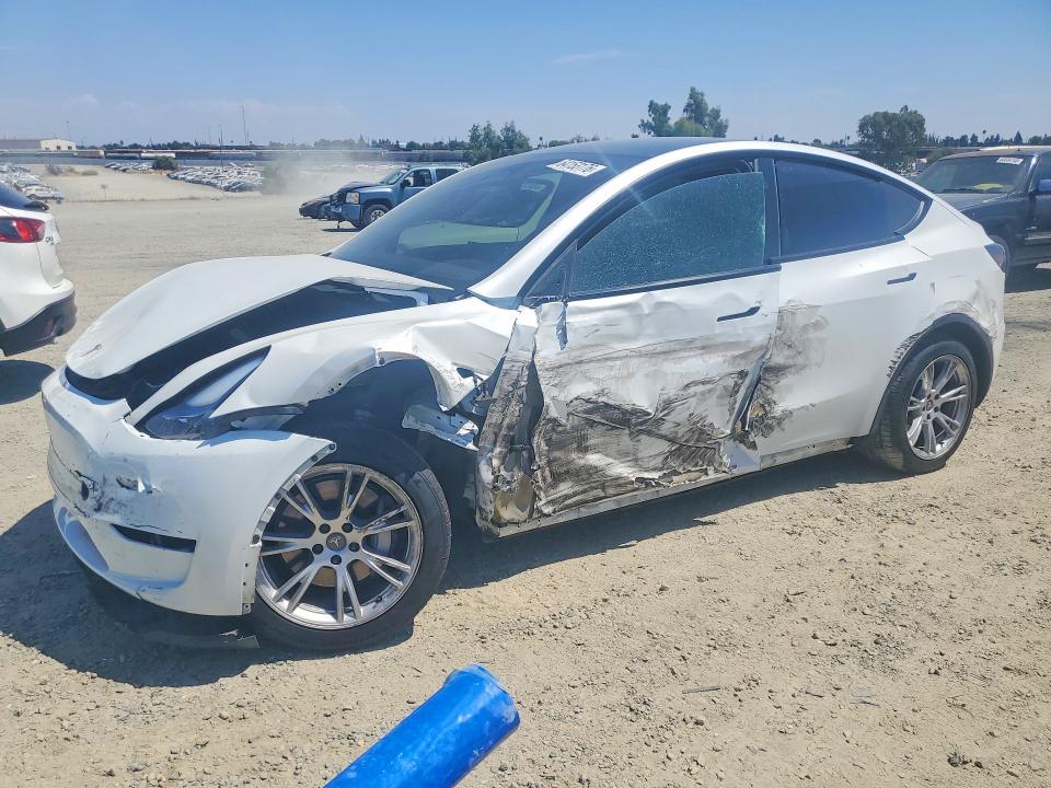 2024 Tesla Model y VIN 7SAYGAEE1RF005301 — COPART salvage auction photo