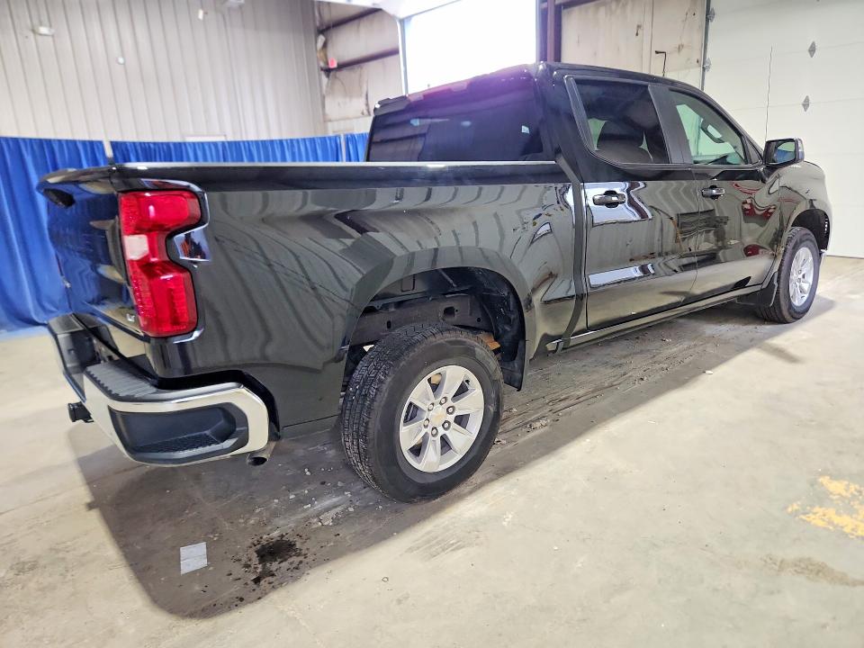 2025 Chevrolet Silverado 1500 VIN 1GCPACED5SZ122683 COPART salvage auction — SIDE, TX - CERTIFICATE OF TITLE (P), sold $18,800 on 2026-08-19 (photo 3)