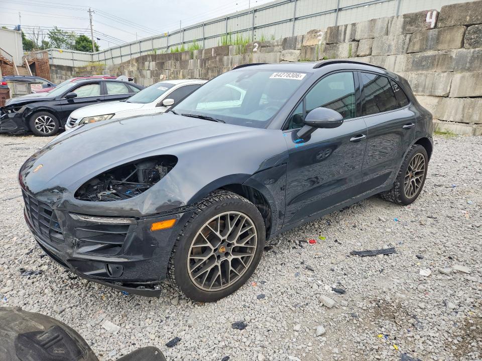 2018 Porsche Macan VIN WP1AA2A57JLB19136 — COPART salvage auction photo