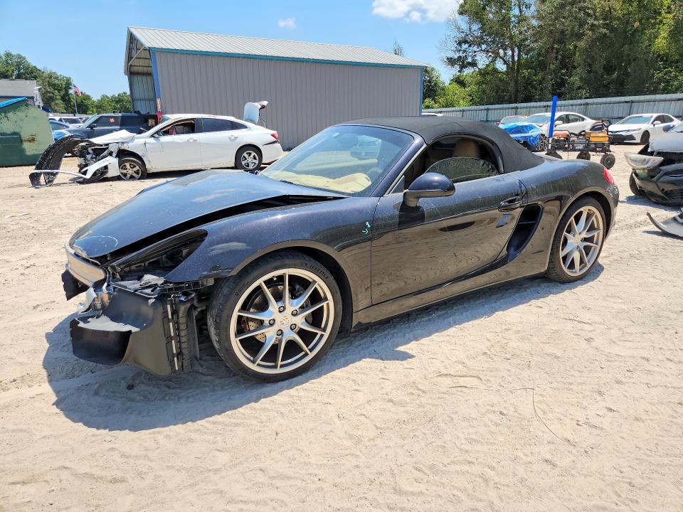 2013 Porsche Boxster VIN WP0CA2A84DS114717 — COPART salvage auction photo