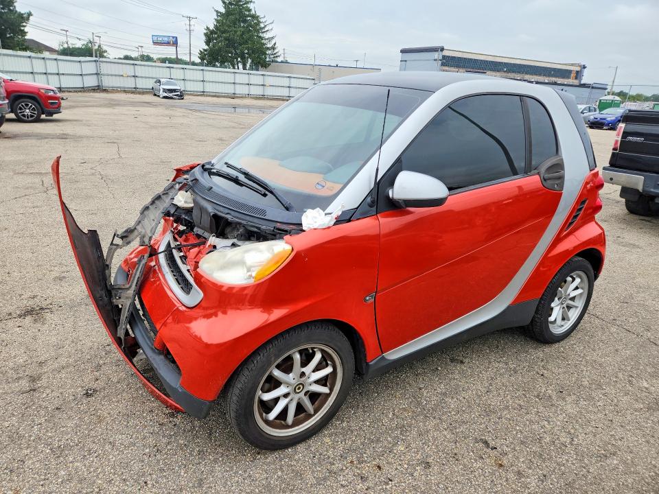 2008 Smart Fortwo VIN WMEEJ31X58K100404 COPART salvage auction — FRONT END, OH - CERT OF TITLE-SALVAGE, sold $100 on 2026-08-21 (photo 1)