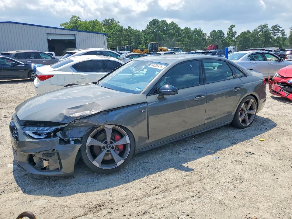 2023 Audi A4 VIN WAUEAAF43PN021891 — COPART salvage auction photo