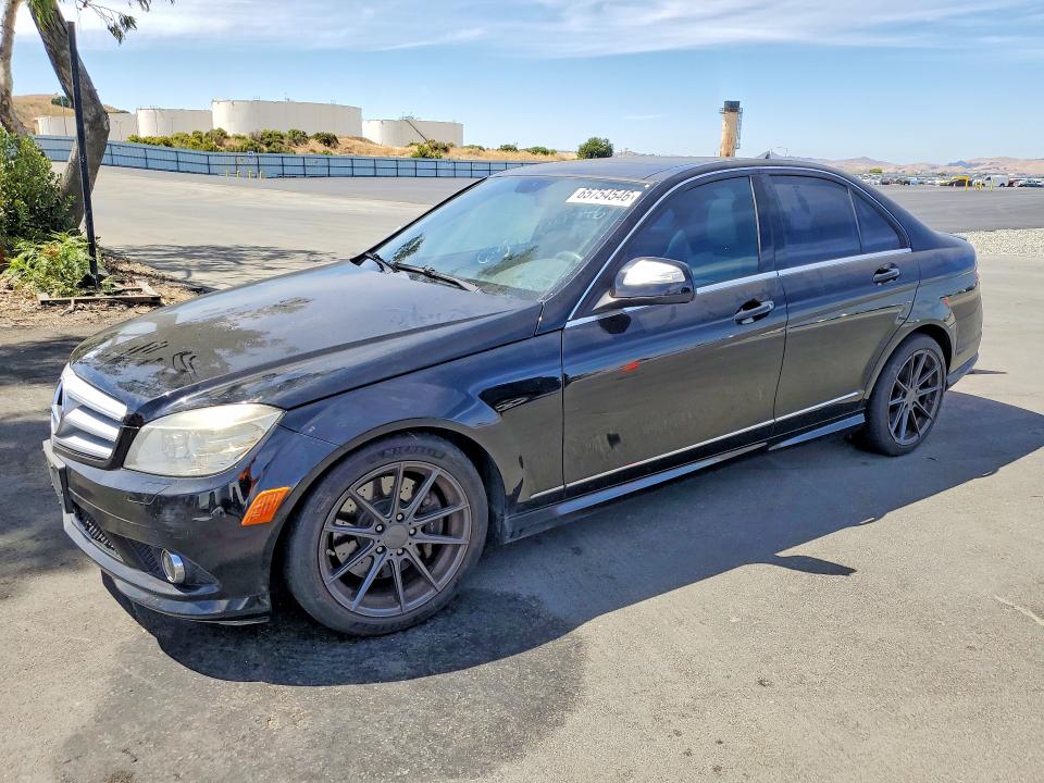 2008 Mercedes-benz C-klasse VIN WDDGF56X08R036332 COPART salvage auction — MINOR DENT/SCRATCHES, Ca - Dis/Dlr/Exp Only Clean Title, sold $250 on 2026-08-19 (photo 1)