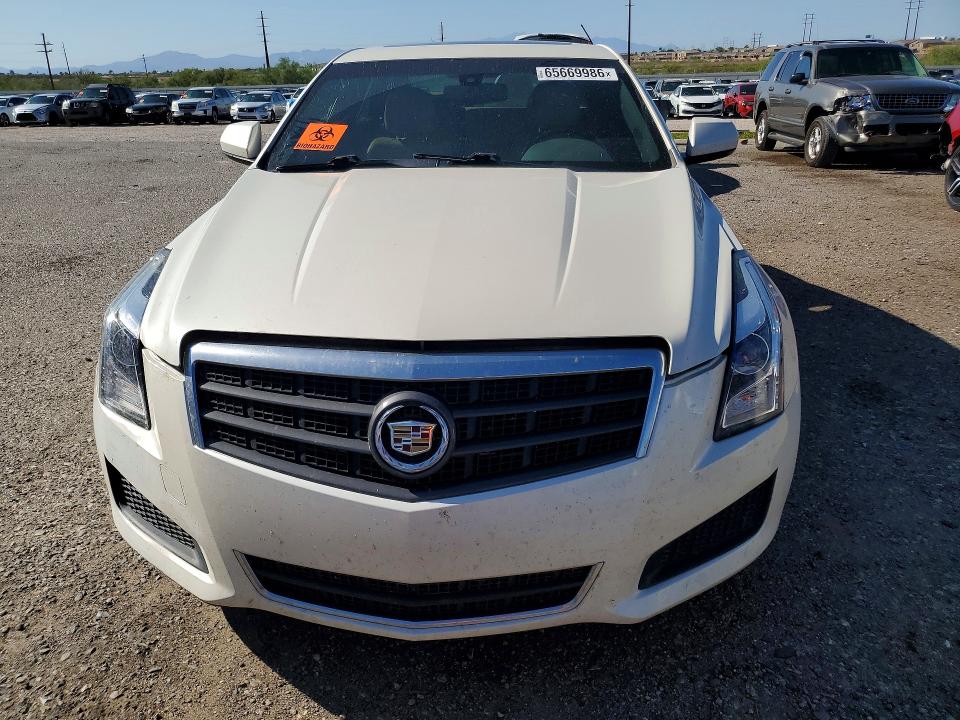 2013 Cadillac Ats VIN 1G6AA5RA6D0117469 COPART salvage auction — UNDERCARRIAGE, AZ - CERT OF TITLE - SALVAGE, sold $600 on 2026-09-10 (photo 5)