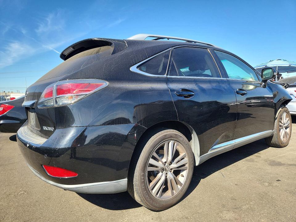 2015 Lexus Rx VIN 2T2ZK1BA1FC183609 COPART salvage auction — FRONT END, Ca - Salvage Certificate, sold $5,600 on 2026-09-02 (photo 3)