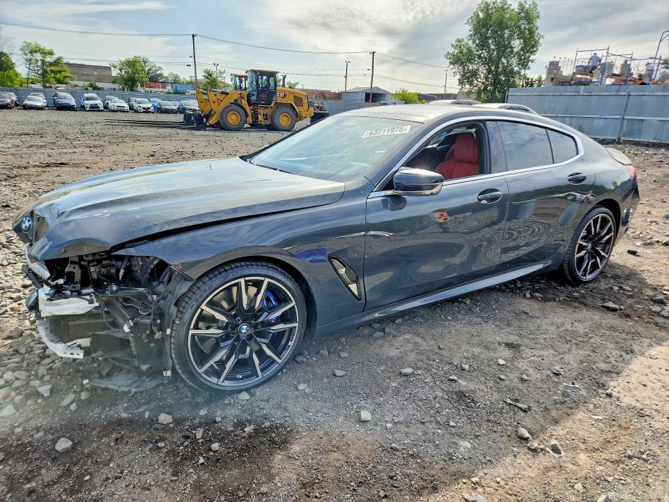 2024 BMW M850i xdrive VIN WBAGV8C00RCN84970 — COPART salvage auction photo