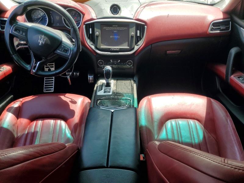 2015 Maserati Ghibli VIN ZAM57RTA3F1153450 COPART salvage auction — NORMAL WEAR, Nv - Dis/Dlr/Exp Only Clean Title (P), sold $950 on 2026-08-11 (photo 8)