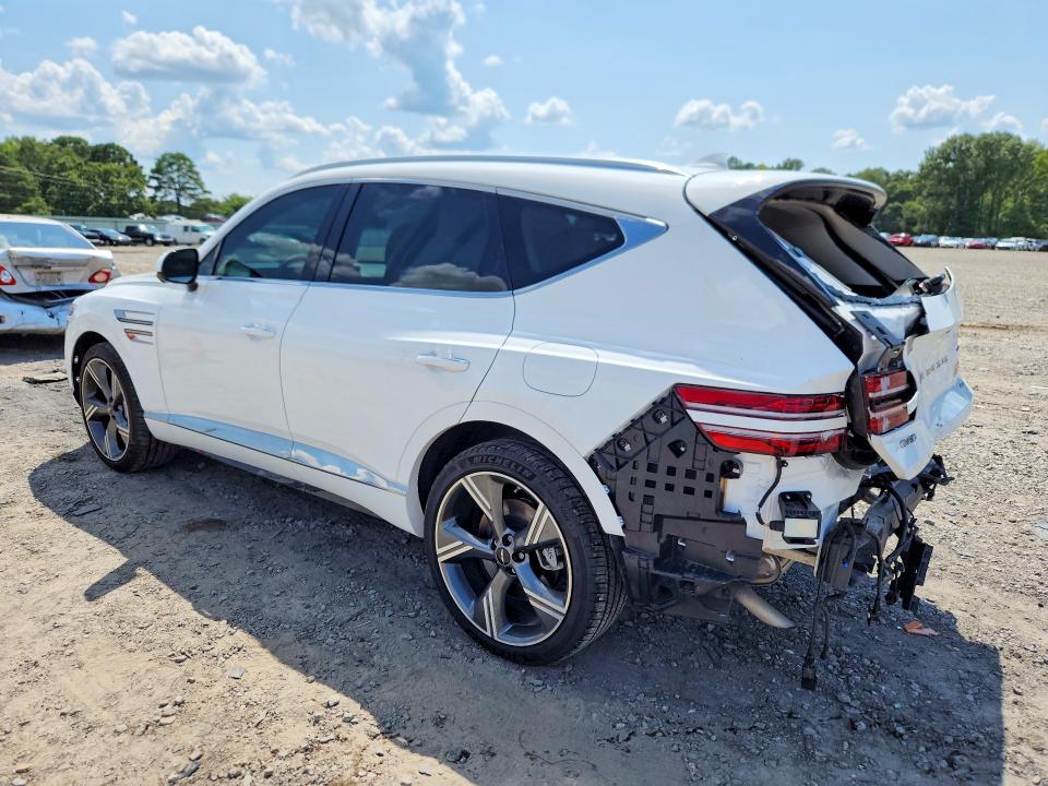 2025 Genesis Gv80 VIN KMUHCESB1SU266674 COPART salvage auction — REAR END, AR - CERT OF TITLE-SALVAGE, sold $24,000 on 2026-09-30 (photo 2)