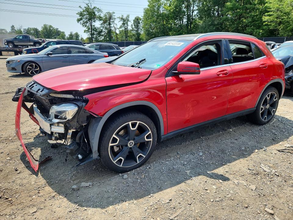 2019 Mercedes-benz Gla-klasse VIN WDCTG4EB8KJ549513 COPART salvage auction — FRONT END, Md - Cert Of Salvage > 75% Damage, sold $3,550 on 2026-08-21 (photo 1)
