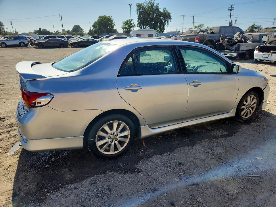 2010 Toyota Corolla VIN 2T1BU4EE2AC420679 COPART salvage auction — MINOR DENT/SCRATCHES, CA - DLR/DIS/EXP ONLY SALVAGE TITLE, sold $1,750 on 2026-08-19 (photo 3)