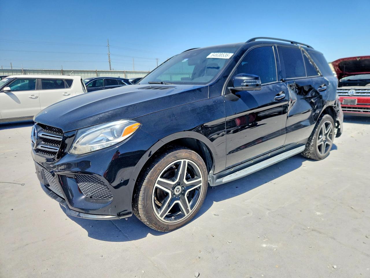 2018 Mercedes-Benz GLE VIN 4JGDA5JBXJB181363 — COPART salvage auction photo
