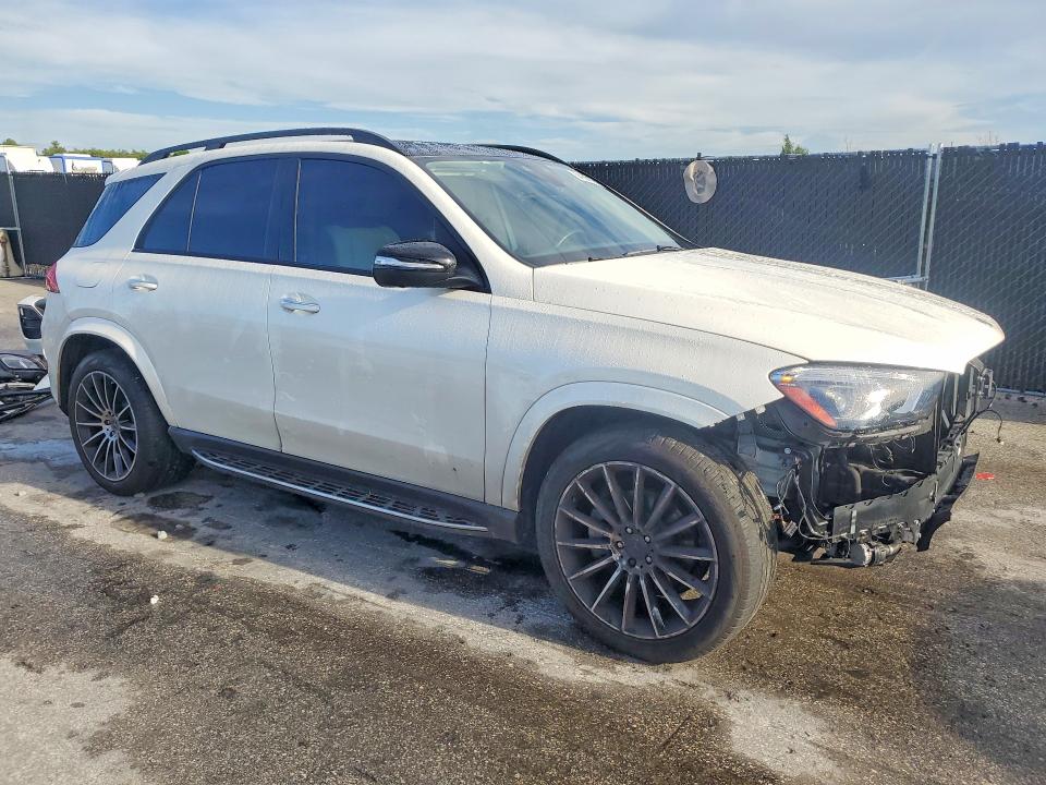2022 Mercedes-benz Gle VIN 4JGFB4KB8NA670371 COPART salvage auction — FRONT END, Fl - Cert Of Title Slvg Rebuildable, sold $25,750 on 2026-08-18 (photo 4)