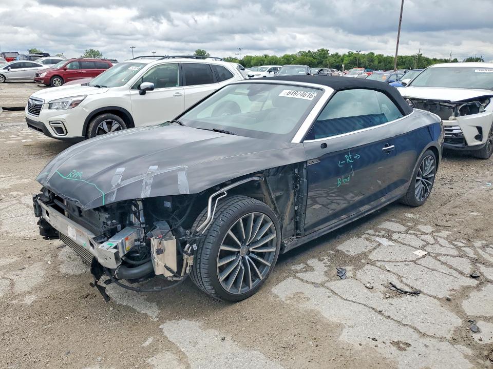 2018 Audi A5 VIN WAUYNGF54JN019992 — COPART salvage auction photo