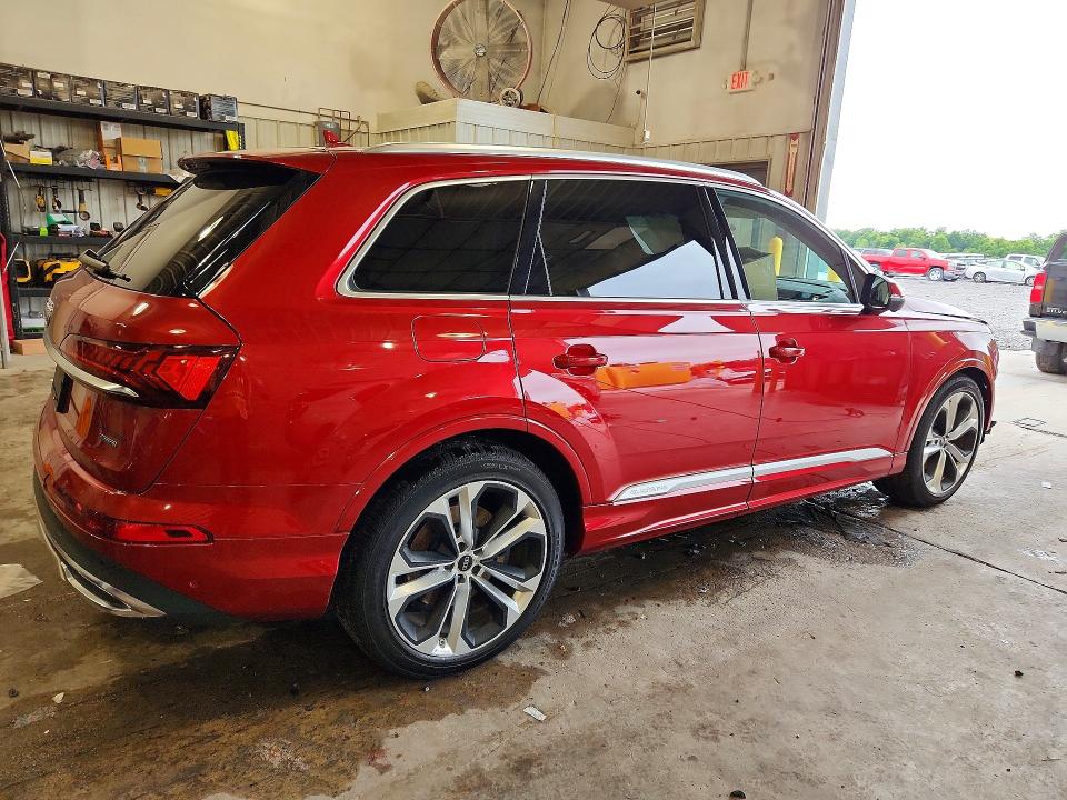 2023 Audi Q7 VIN WA1VXBF72PD012715 COPART salvage auction — FRONT END, Salvage Title, sold $25,000 on 2026-08-25 (photo 3)