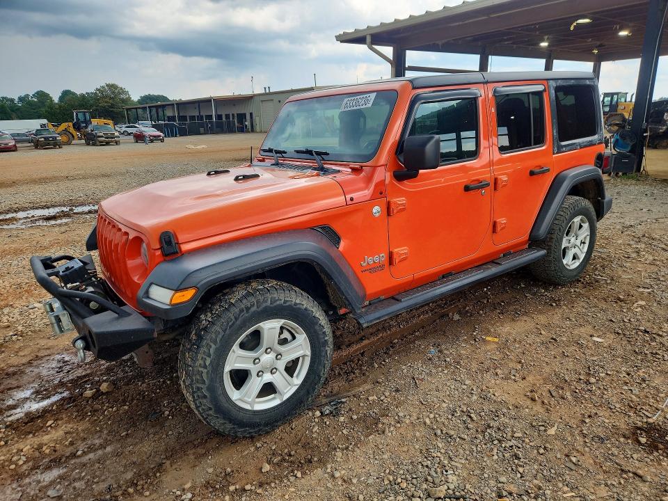 2018 Jeep Wrangler / VIN 1C4HJXDG1JW229785 COPART salvage auction — MECHANICAL, AL - CERT OF TITLE-SALVAGE TITLE, sold $3,600 on 2026-09-02 (photo 1)