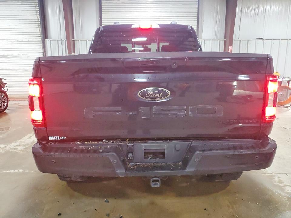 2021 Ford F-150 VIN 1FTFW1E54MFD11520 COPART salvage auction — FRONT END, Pa - Cert Of Salv-R=Reconstructed, sold $7,800 on 2026-09-09 (photo 6)