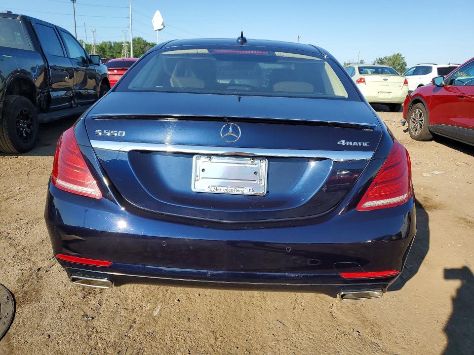 2015 Mercedes-benz S-klasse VIN WDDUG8FB3FA108142 COPART salvage auction — FRONT END, Salvage Title, sold $6,700 on 2026-08-14 (photo 6)