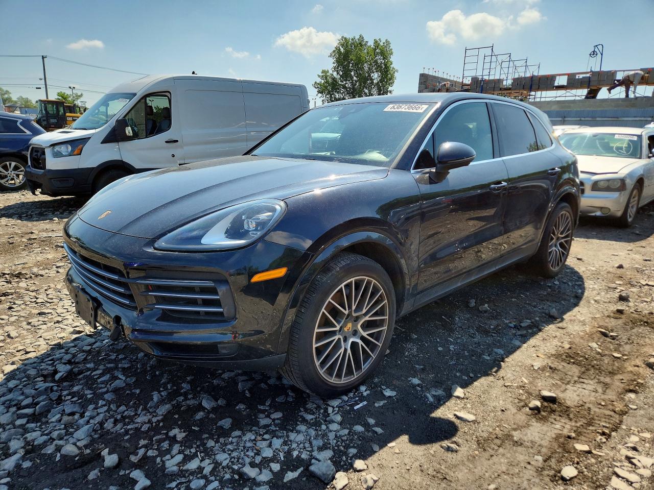2020 Porsche Cayenne VIN WP1AA2AY6LDA05233 — COPART salvage auction photo