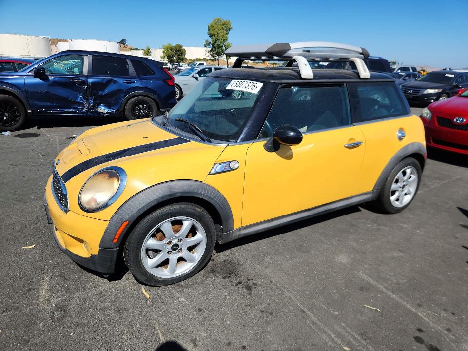 2007 Mini Cooper VIN WMWMF73597TT83278 COPART salvage auction — MECHANICAL, Ca - Dis/Dlr/Exp Only Clean Title, sold $200 on 2026-08-12 (photo 1)
