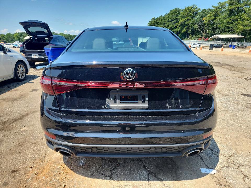 2025 Volkswagen Jetta VIN 3VW1T7BU0SM063715 COPART salvage auction — WATER/FLOOD, Wi - Cert Of Title-Flood Damaged (P), sold $12,000 on 2026-09-08 (photo 6)