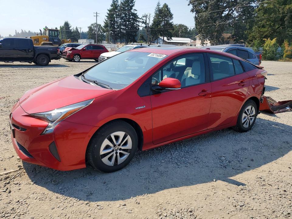 2018 Toyota Prius VIN JTDKARFUXJ3058380 — COPART salvage auction photo