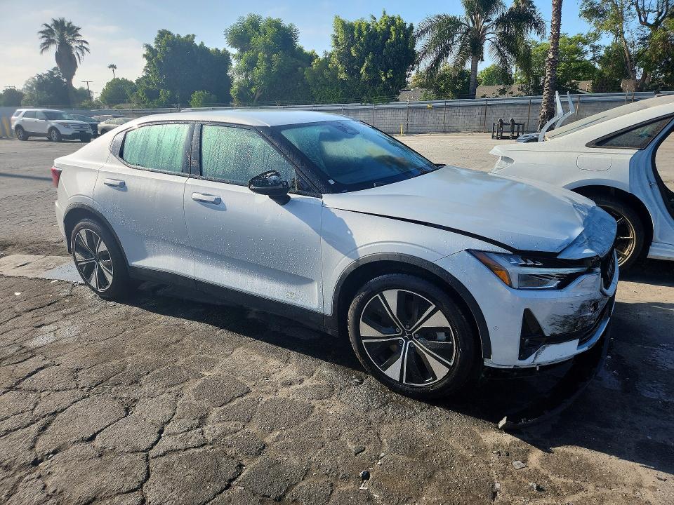 2023 Polestar 2 VIN YSMEG3KA3PL145863 COPART salvage auction — FRONT END, CA - SALVAGE CERTIFICATE, sold $7,100 on 2026-08-21 (photo 4)
