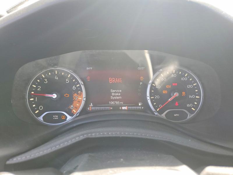 2016 Jeep Renegade VIN ZACCJADT2GPC73918 COPART salvage auction — FRONT END, Ca - Salvage Certificate, sold $1,750 on 2026-08-17 (photo 9)