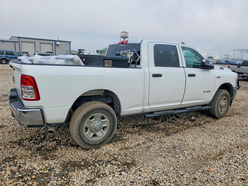 2022 Ram 2500 VIN 3C6UR5CJXNG367796 COPART salvage auction — REAR END, Tx - Certificate Of Title, sold $7,700 on 2026-09-04 (photo 3)
