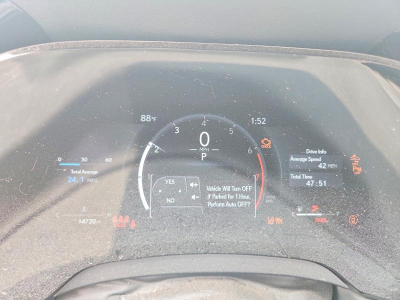 2025 Lexus RX VIN 2T2BAMCA2SC112031 COPART salvage auction — Front End, Sc - Salvage Title, sold $23,800 on 2026-09-24 (photo 9)