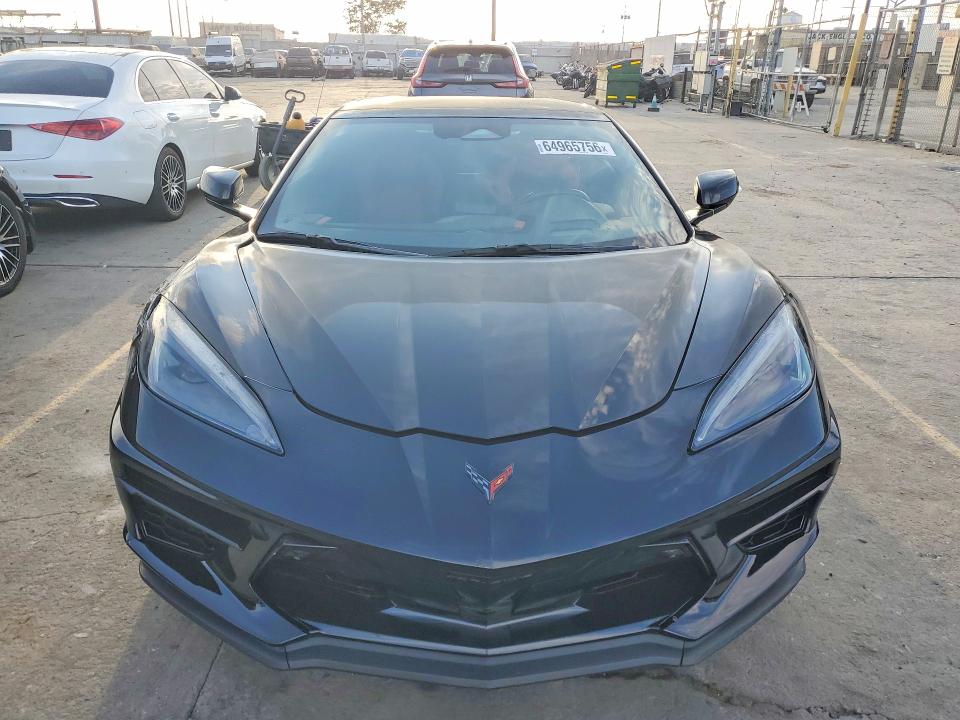 2024 Chevrolet Corvette stingray VIN 1G1YB3D45R5126794 COPART salvage auction — FRONT END, Ca - Salvage Certificate, sold $0 on 2026-09-18 (photo 5)
