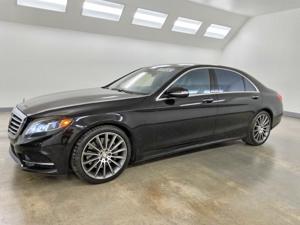 2015 Mercedes-benz S class VIN WDDUG8CB9FA131011 — COPART salvage auction photo
