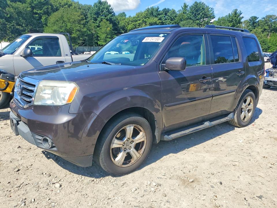 2013 Honda Pilot VIN 5FNYF4H6XDB061820 COPART salvage auction — MECHANICAL, Ma - Certificate Of Title, sold $525 on 2026-09-08 (photo 1)