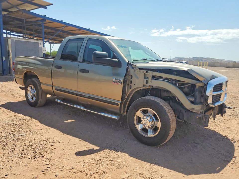 2007 Dodge Ram VIN 3D7KR28C77G711893 COPART salvage auction — FRONT END, Az - Cert Of Title - Salvage, sold $7,000 on 2026-08-13 (photo 4)