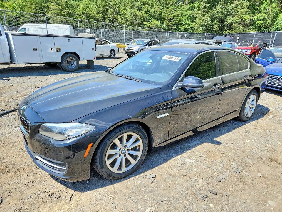 2014 BMW 5er VIN WBA5A7C56ED618438 COPART salvage auction — FRONT END, Md - Cert Of Salvage > 75% Damage, sold $2,000 on 2026-08-21 (photo 1)