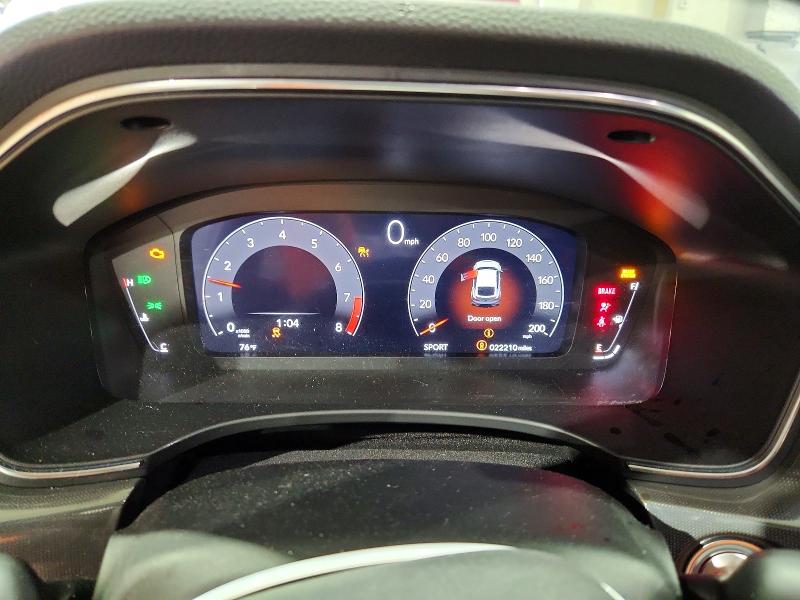 2024 Acura Integra VIN 19UDE5G95RA000394 COPART salvage auction — FRONT END, NY - MV-907A SALVAGE CERTIFICATE, sold $11,700 on 2026-08-31 (photo 9)