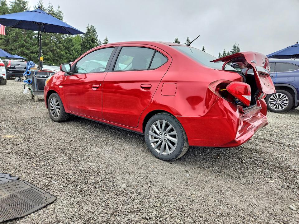 2018 Mitsubishi Mirage VIN ML3ZF3FJ8JHF07696 COPART salvage auction — REAR END, Wa - Bill Of Sale, sold $1,450 on 2026-09-08 (photo 2)