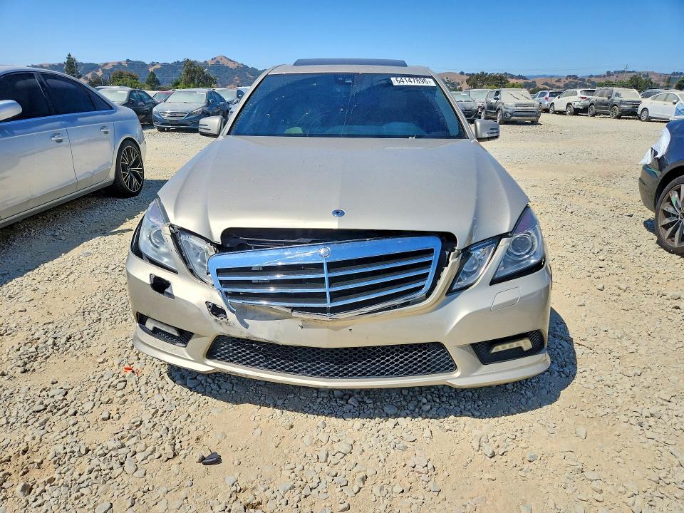 2011 Mercedes-benz E-class VIN WDDHF5GB4BA275024 COPART salvage auction — FRONT END, CA - DIS/DLR/EXP ONLY CLEAN TITLE, sold $1,000 on 2026-08-11 (photo 5)