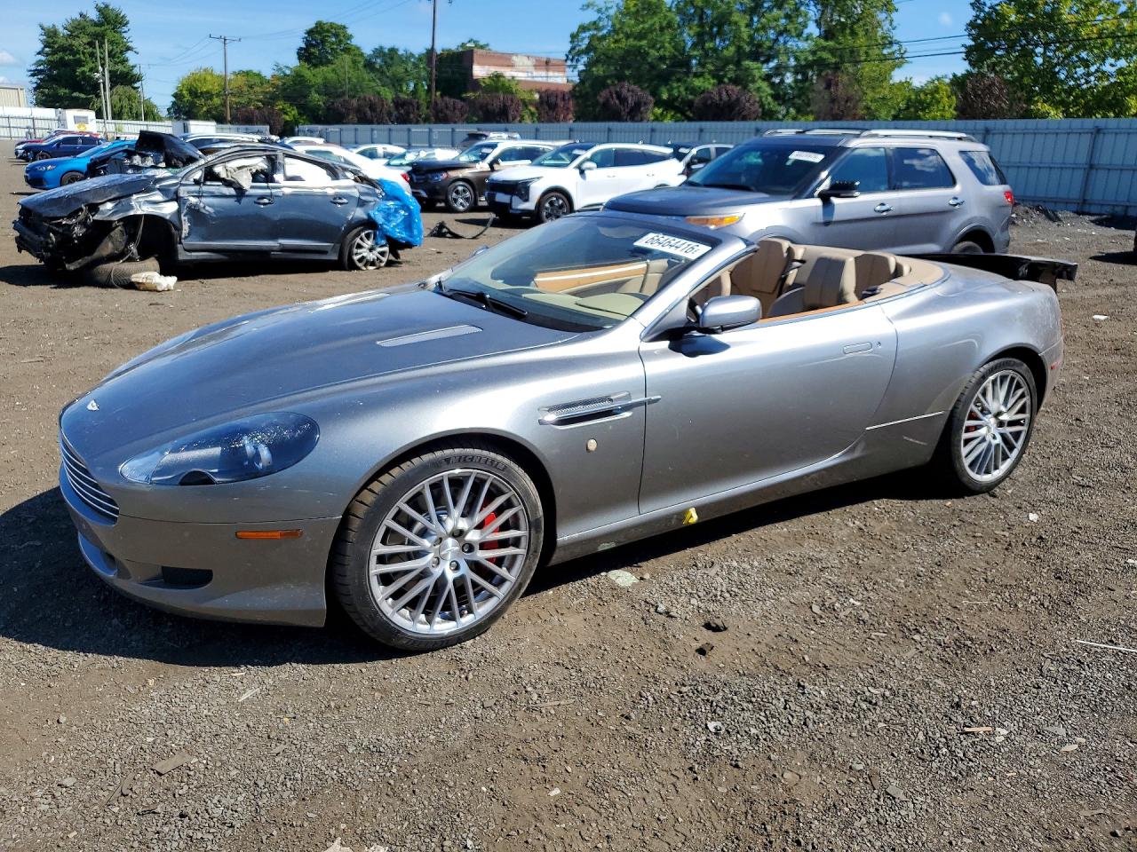 2009 Aston Martin DB9 VIN SCFAD02E99GB12130 — COPART salvage auction photo