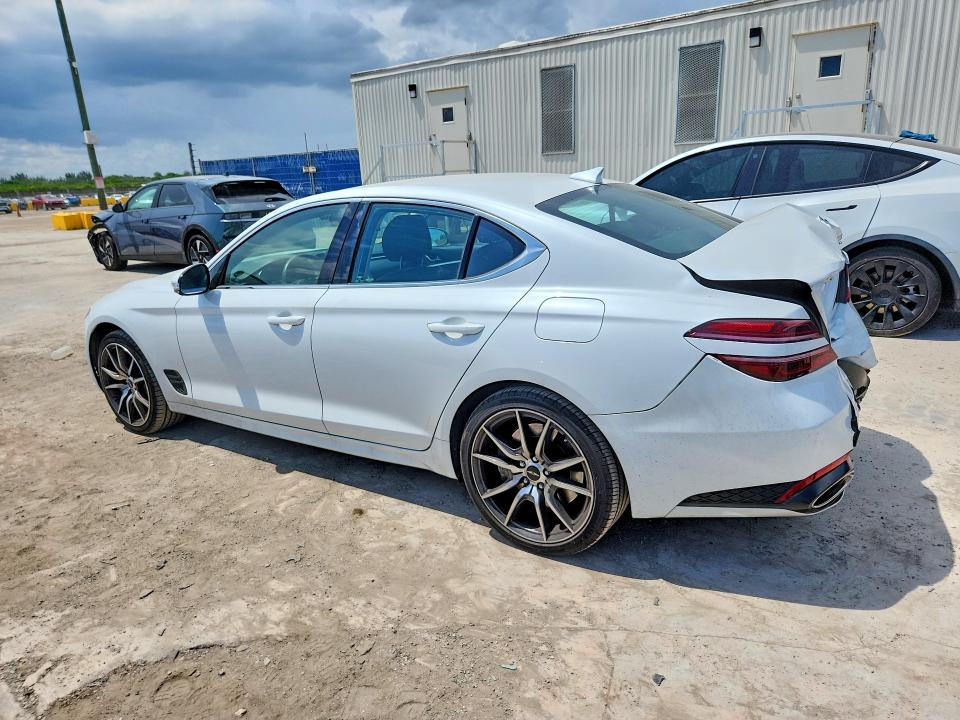 2026 Genesis G70 VIN KMTG14SCXTU168088 COPART salvage auction — REAR END, FL - CERTIFICATE OF TITLE, sold $10,000 on 2026-08-24 (photo 2)