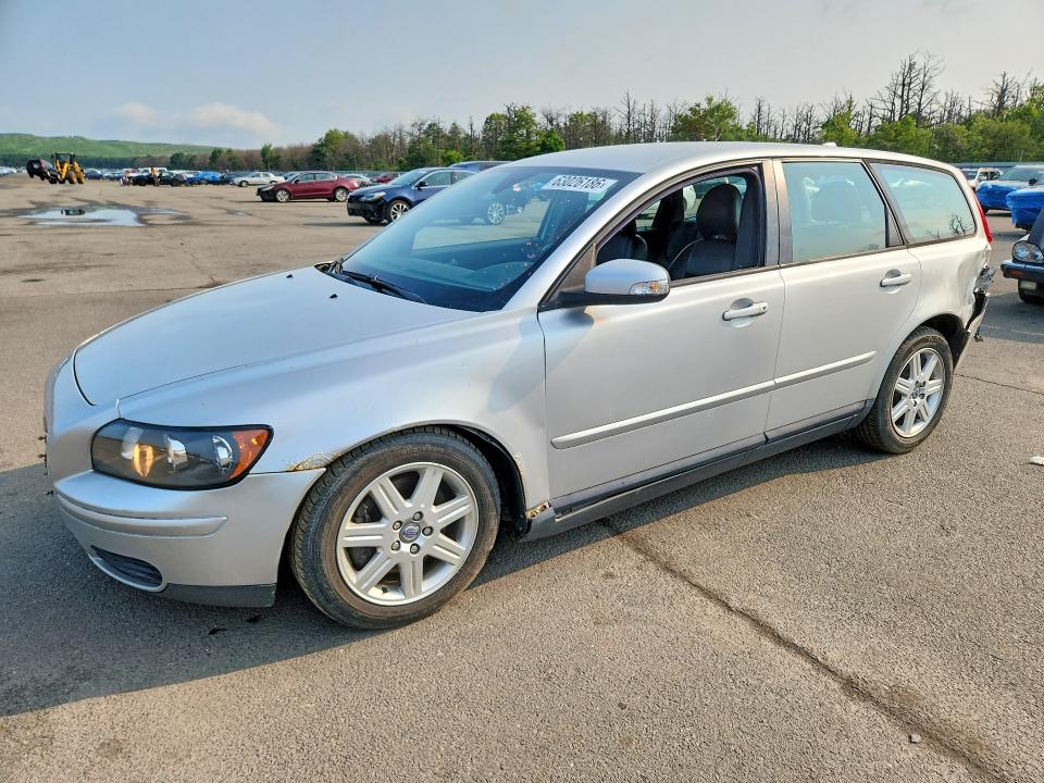 2007 Volvo V50 VIN YV1MW390372327280 COPART salvage auction — REAR END, Ny - Mv-907A Salvage Certificate, sold $475 on 2026-08-17 (photo 1)