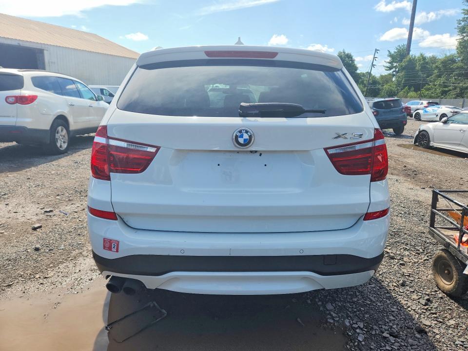 2015 BMW X3 VIN 5UXWX9C58F0D49824 COPART salvage auction — FRONT END, Pa - Certificate Of Salvage, sold $2,550 on 2026-08-19 (photo 6)
