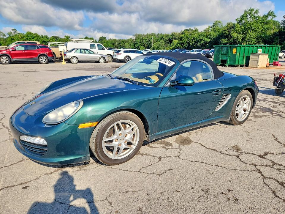 2011 Porsche Boxster VIN WP0CA2A80BS710601 COPART salvage auction — FRONT END, PA - RECONSTRUCTED CLEAN, sold $5,700 on 2026-08-18 (photo 1)