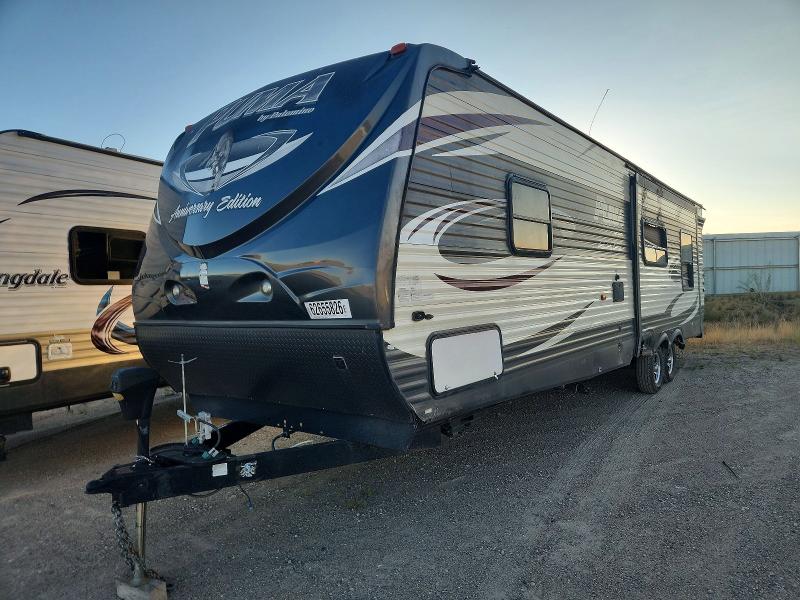 2015 Forester river Recreational vehicle (rv) VIN 4X4TPUF23FP052404 COPART salvage auction — SIDE, MN - CERT OF TITLE-SALVAGE, sold $1,700 on 2026-09-17 (photo 2)