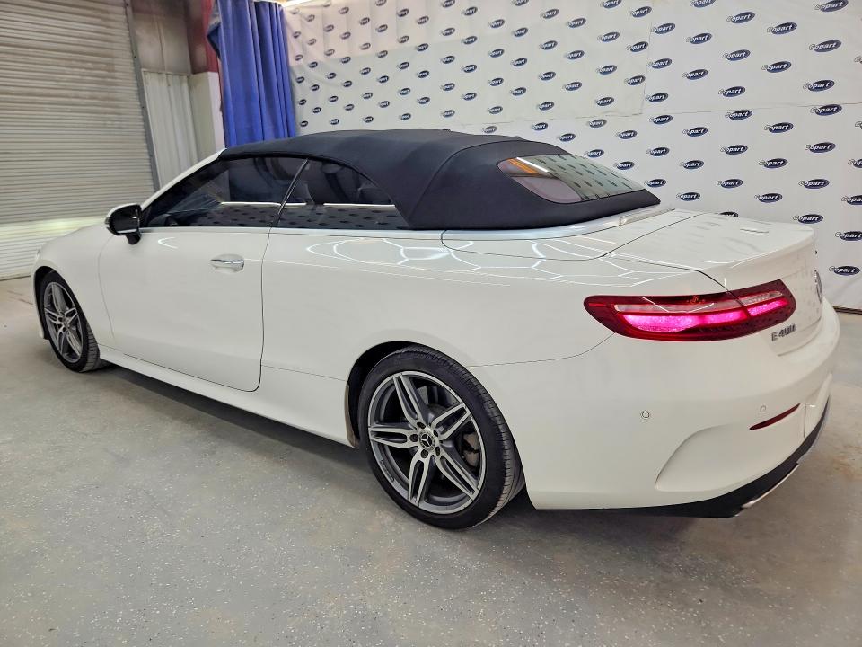 2018 Mercedes-benz E-class VIN WDD1K6FBXJF055781 COPART salvage auction — WATER/FLOOD, TX - CERT OF TITLE-REBLT SLVG FLOOD, sold $13,600 on 2026-08-18 (photo 2)