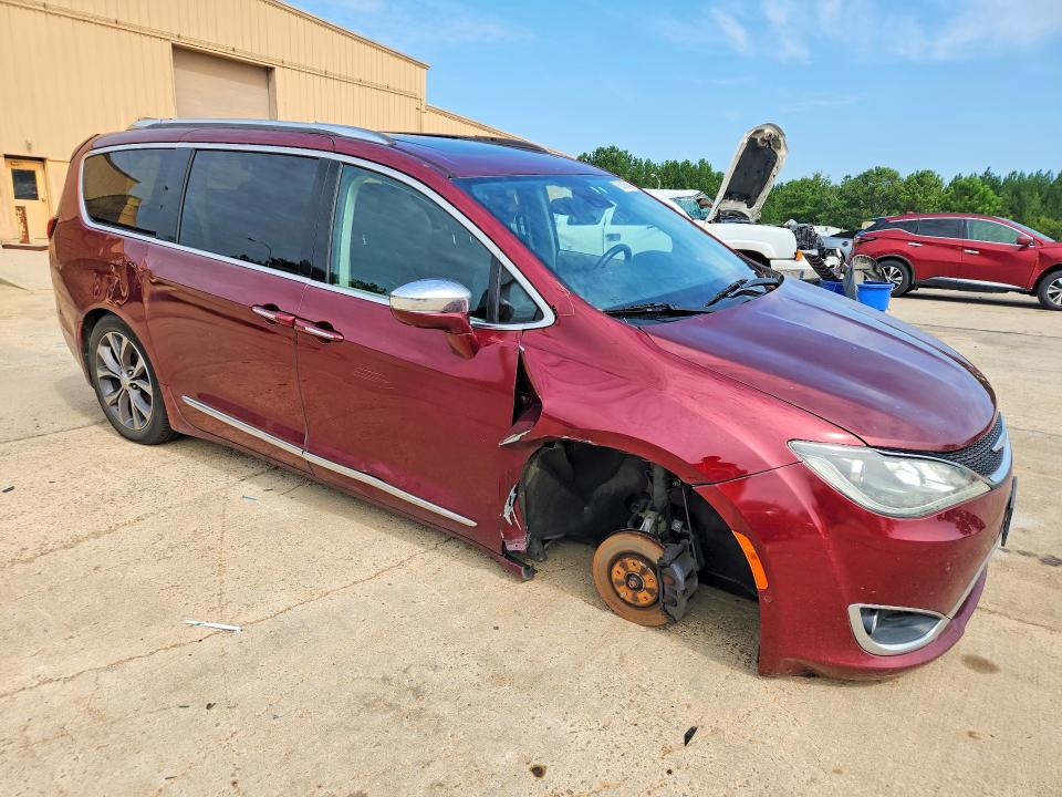 2017 Chrysler Pacifica VIN 2C4RC1GG5HR650709 COPART salvage auction — FRONT END, PA - CERT OF TITLE, sold $2,300 on 2026-09-16 (photo 4)