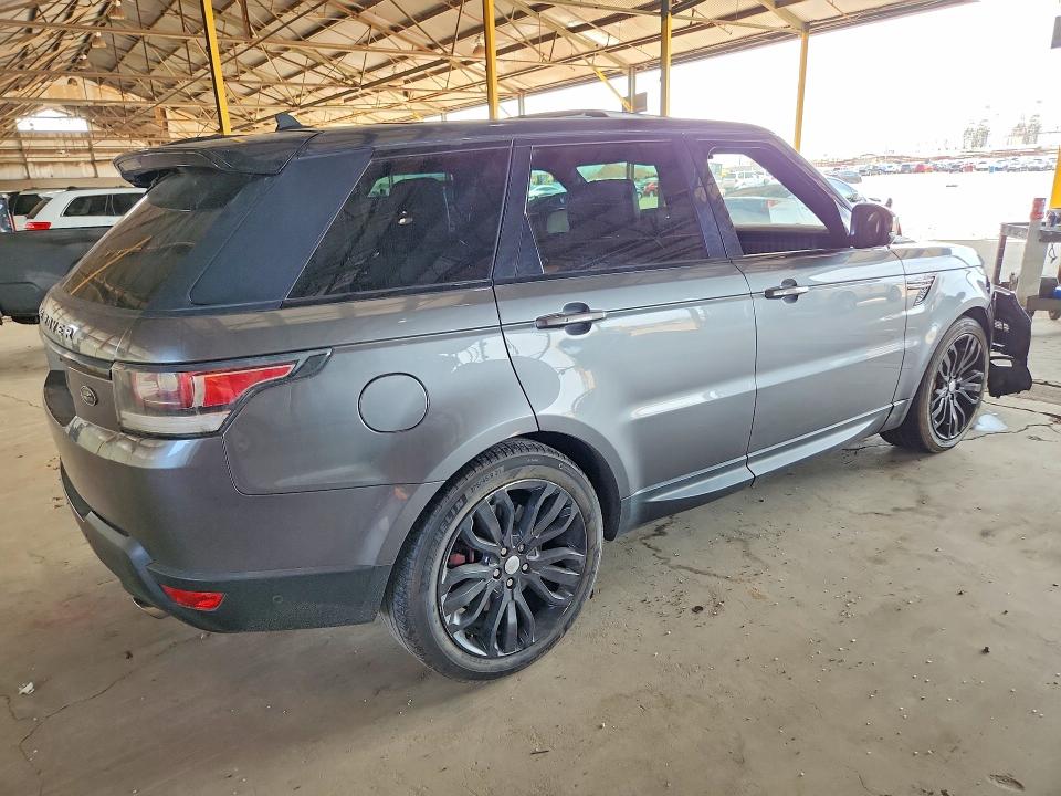 2016 Land rover Range rover sport VIN SALWR2EF3GA102589 COPART salvage auction — FRONT END, AZ - CERTIFICATE OF TITLE, sold $3,800 on 2026-09-04 (photo 3)