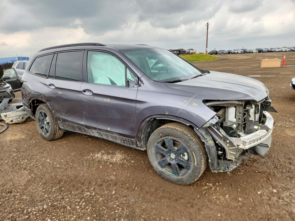 2022 Honda Pilot VIN 5FNYF6H86NB507881 COPART salvage auction — REAR END, Ab - Bos - Salvage, sold $13,200 on 2026-09-08 (photo 4)